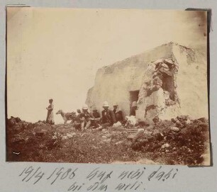 19/4 1906 Auf nebi dahi bei dim [dem?] weli [?]