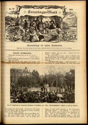 Ausgabe vom Sonntag, den 05. Juni 1904.