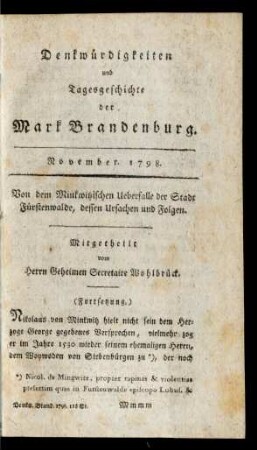 November. 1798