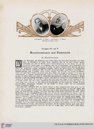 A. Maschinenwesen