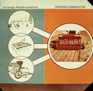 Howard Sämavator und bisherige Arbeitsverfahren