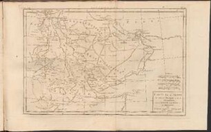 Carte De L'Arabie, du Golfe Persique, et de la Mer Rouge, avec L'Egypte, La Nubie et L'Abissinie