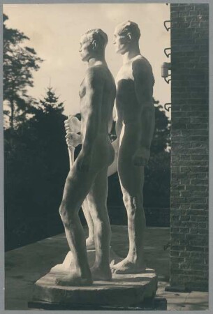 Krieger-Ehrenmal Stralsund, 1934/35, Gips