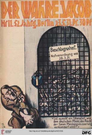 Nr. 11 (23. Mai 1931)
