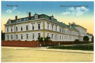 Wurzen. Kaserne d. K. S. 14. Inf. - Reg. 179