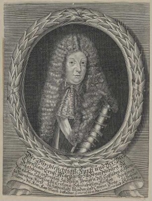 Bildnis des Christian Ernst, Markgraf von Brandenburg-Bayreuth