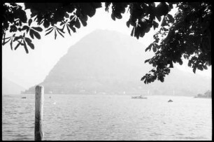 Lugano: See mit Monte San Salvatore
