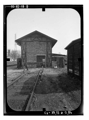 Rathenow. Bahnhof (1870). Nebengebäude
