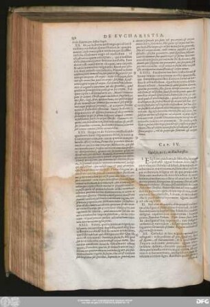 Cap. IV. Quid sit, Est, in Eucharistia.
