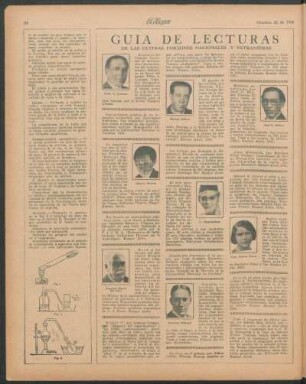 Guía de lecturas : De las últimas ediciones nacionales y extranjeras