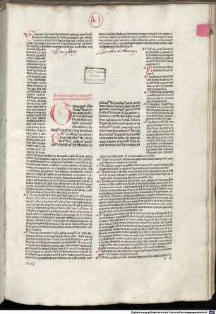 Decretales : mit der Glosse von Bernardus Parmensis