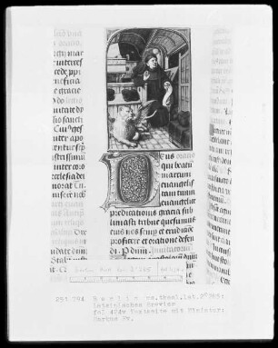 Brevier aus Namur — Der Evangelist Markus, Folio 424verso