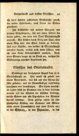 Gletscher des Grindelwalds