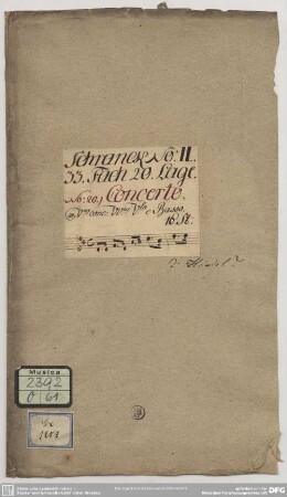 Concertos - Mus.2392-O-61 : iSol (4), orch - D; TWV 53:D 5