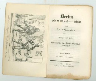 Berlin wie es ist und - trinkt.