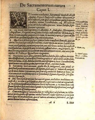 De Sacramentis In Vniversvm Dispvtatio