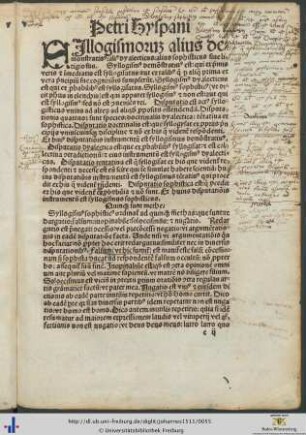 Tractatus Sextus