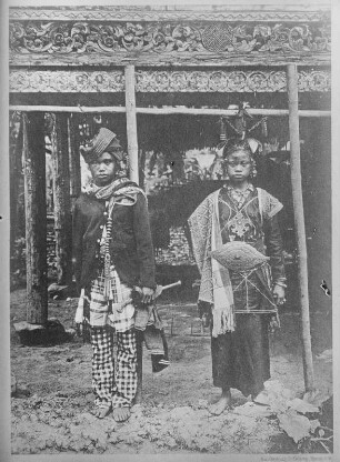 Malaiisches Brautpaar (Sammlung Richard Wegner 1869/1931)