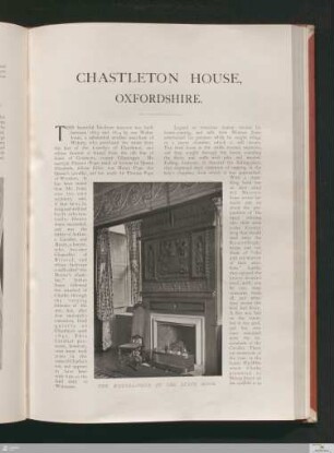 Chastleton House, Oxfordshire