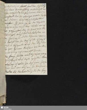 Nr. 120-121: Sophie Tieck an Ludwig Tieck. Ohne Datum.