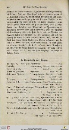 I. Weihbischöfe von Speyer