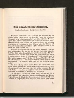 Am Vorabend der Offensive