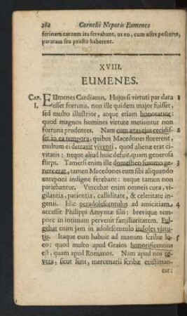 XVIII. Eumenes.