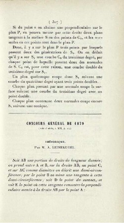 Concours général de 1879.