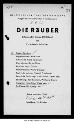 Die Räuber