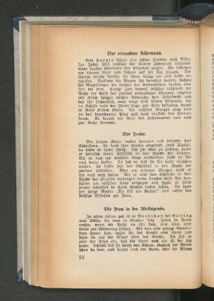 Der ertrunkene Fährmann.
