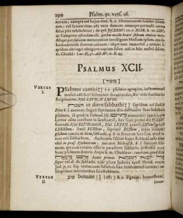 Psalmus XCII.