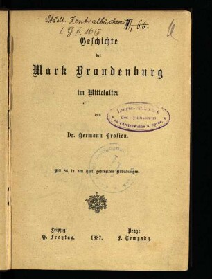 Geschichte der Mark Brandenburg im Mittelalter