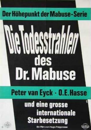 Die Todesstrahlen des Dr. Mabuse