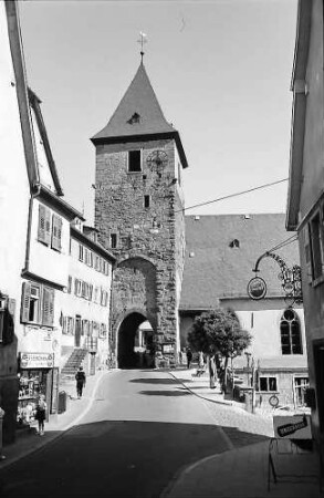 Hirschhorn: Turm und Tor der Marktkirche