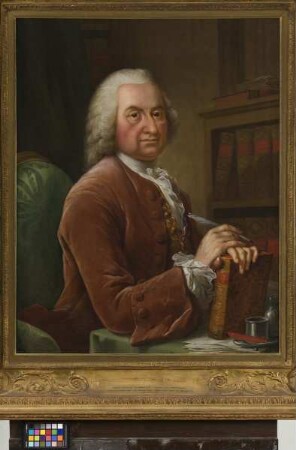 Bildnis des Johann Georg Estor, Professor der Rechte in Marburg (1699-1773)