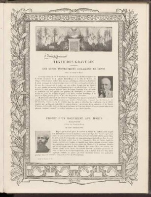 Texte des gravures