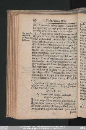Caput. XII. De Decem-viris legibus scribendis Consulari potestate.