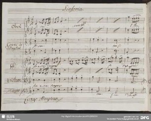 Sinfonia. Largo Maestoso