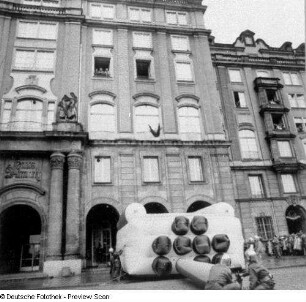 Dresden. Großübung der Feuerwehr