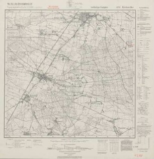 4370 Krotoschin, Topographische Karte 1:25000 (4cm - Karte)