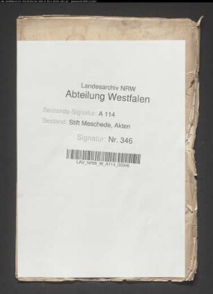 Verzeichnis der Vasallen