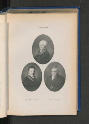 Otto von Axen. Joh. Heinrich Bartels. Heinr. Joh. Merck.