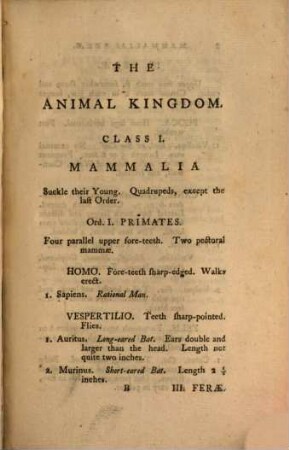 Outlines Of The Natural History Of Great Britain And Ireland : Containing A systematic Arrangement and concise Description of all the Animals, Vegetables, and Fossiles which have hitherto been discovered in these Kingdoms ; In Three Volumes. 1, Comprehending the Animal Kingdom