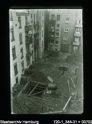 Aufgrabung für Blindgänger-Räumung