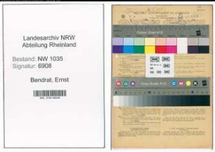 Entnazifizierung Ernst Bendrat , geb. 07.09.1887 (Maschinist)