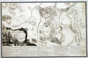 WHK 24 Deutscher Siebenjähriger Krieg 1756-1763: Plan der Schlacht bei Lobositz, 1. Oktober 1756