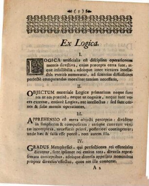 Conclusiones ex universa philosophia