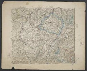 Karte von Deutschland, dem Königr. der Niederlande und der Schweiz : [Luxemburg, Strassburg, Schwarzwald]