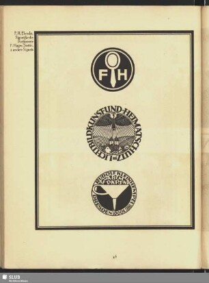 Parfümerie F. Hager [Signets]