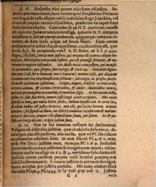 Disputatio Inauguralis De Justificatione Ex Fide, Non Ex Lege, Secundum Apostolum Paulum, Galat. Cap. III. vers. 11. 12.